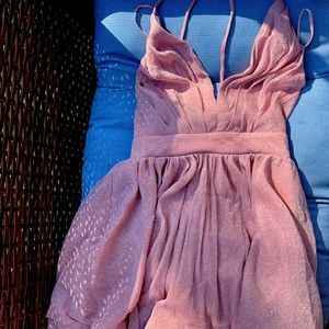 Pink sparkle dress